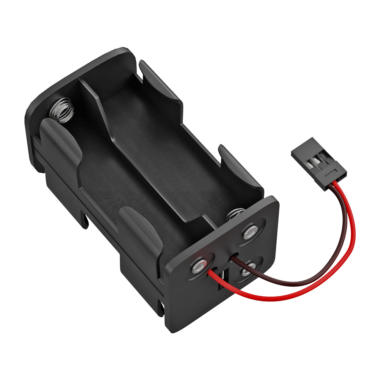 Battery Tray (4 Cell, Square Pack,  2-Pos TJC8 Power Connector [MH-FC])