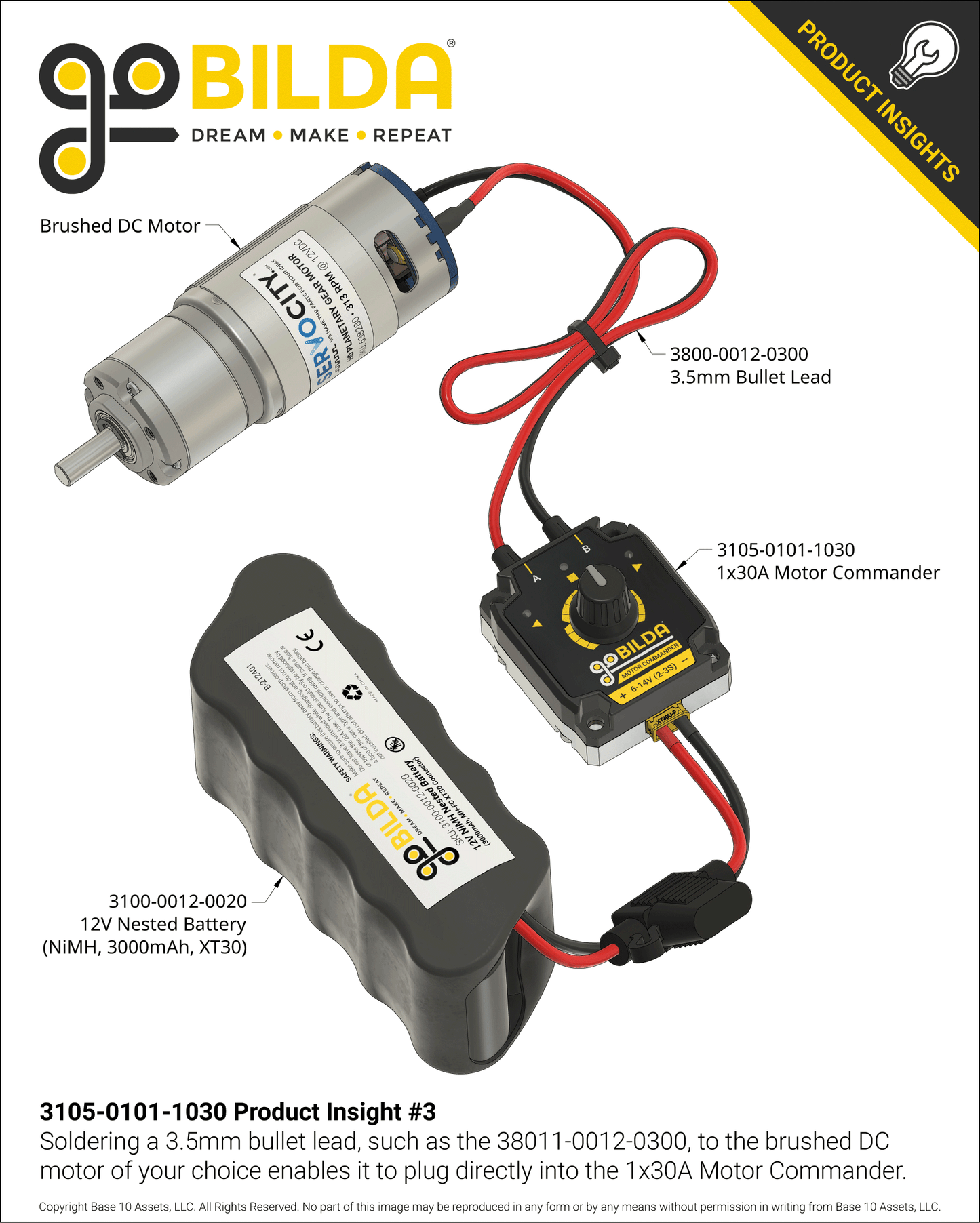 1x30A Motor Commander