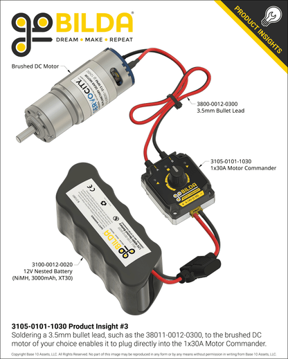 1x30A Motor Commander