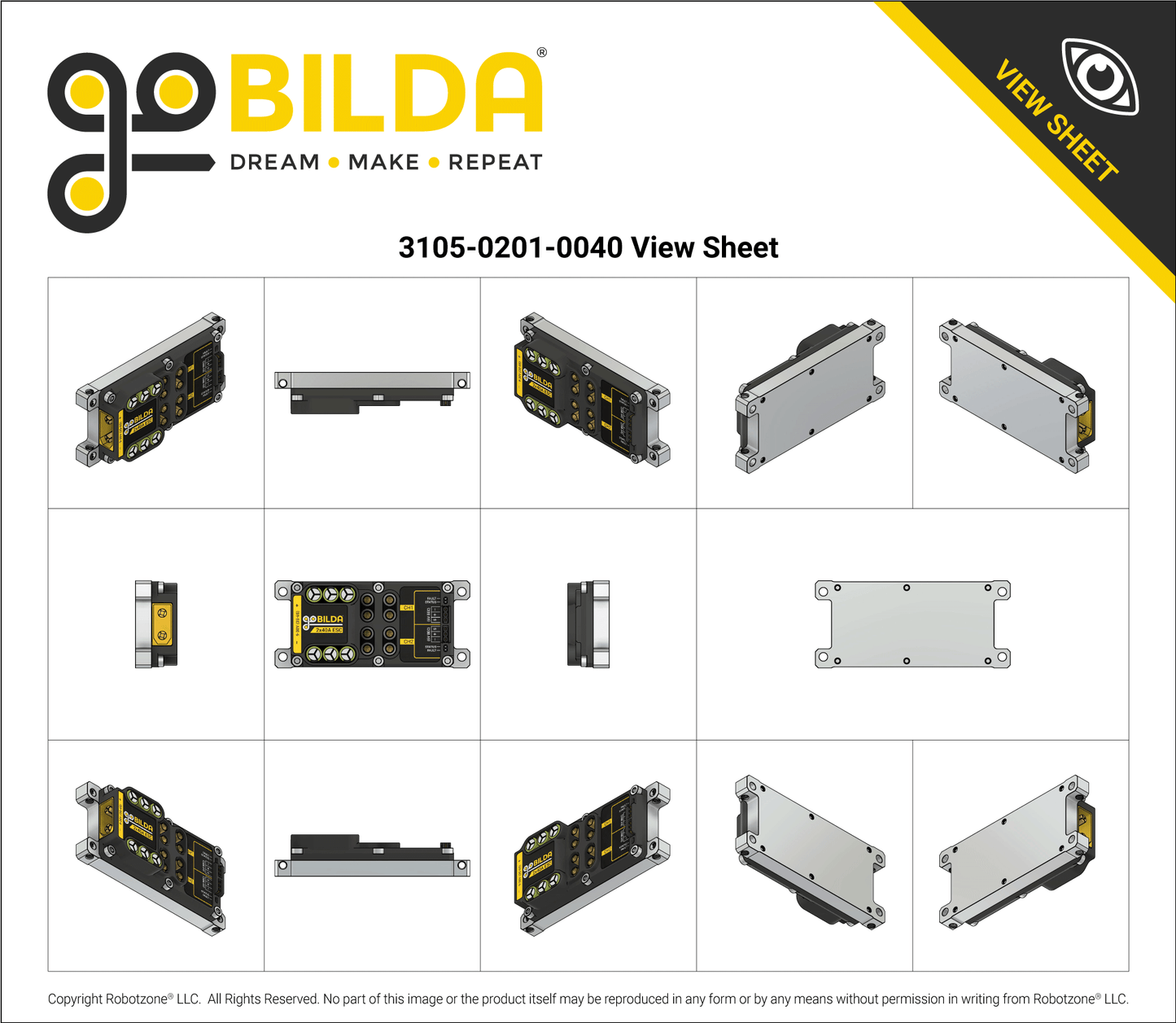 2x40A Motor Controller