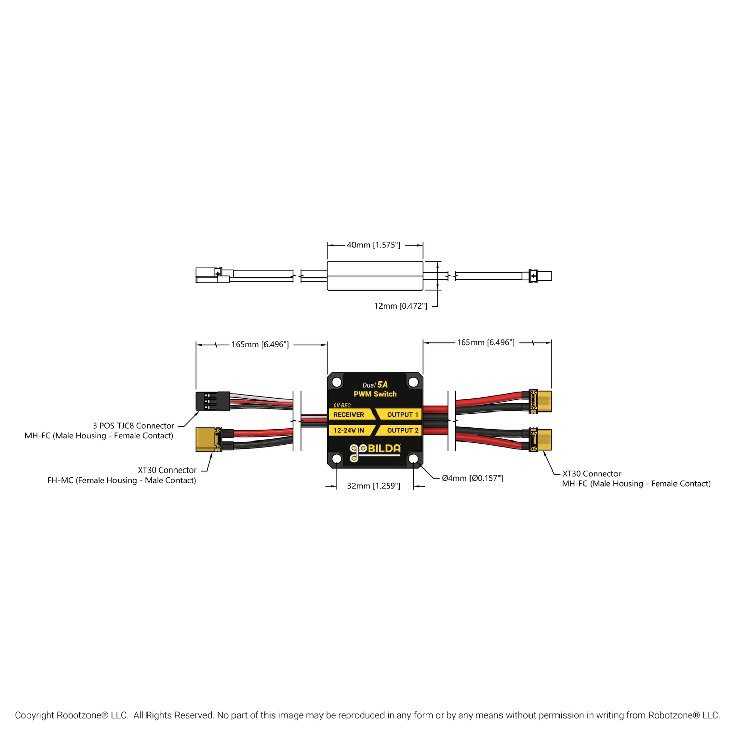 Dual 5A PWM Switch