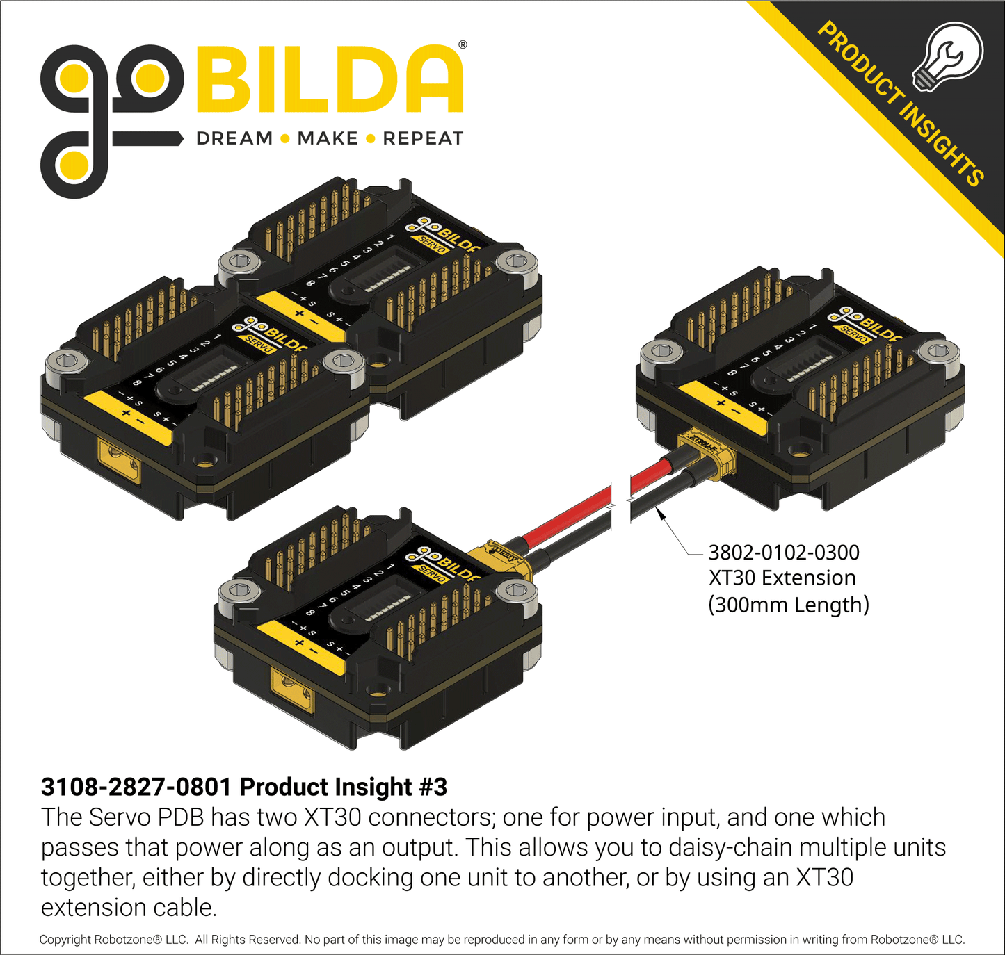 Servo Power Distribution Board (8 Channel)