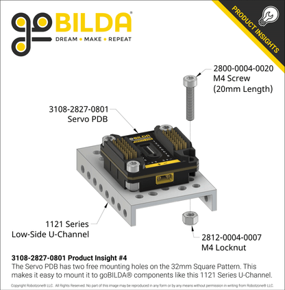 Servo Power Distribution Board (8 Channel)