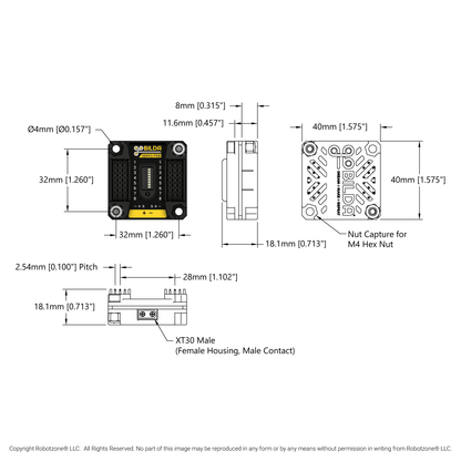 Servo Power Distribution Board (8 Channel)