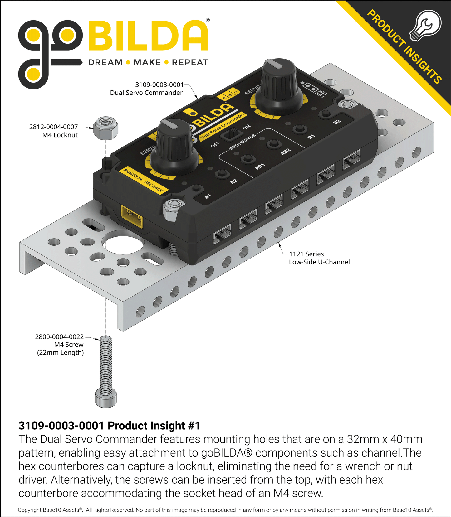 Dual Servo Commander