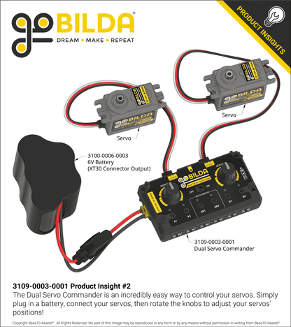 Dual Servo Commander