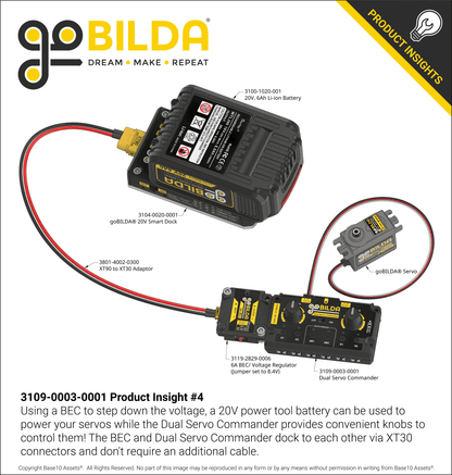 Dual Servo Commander