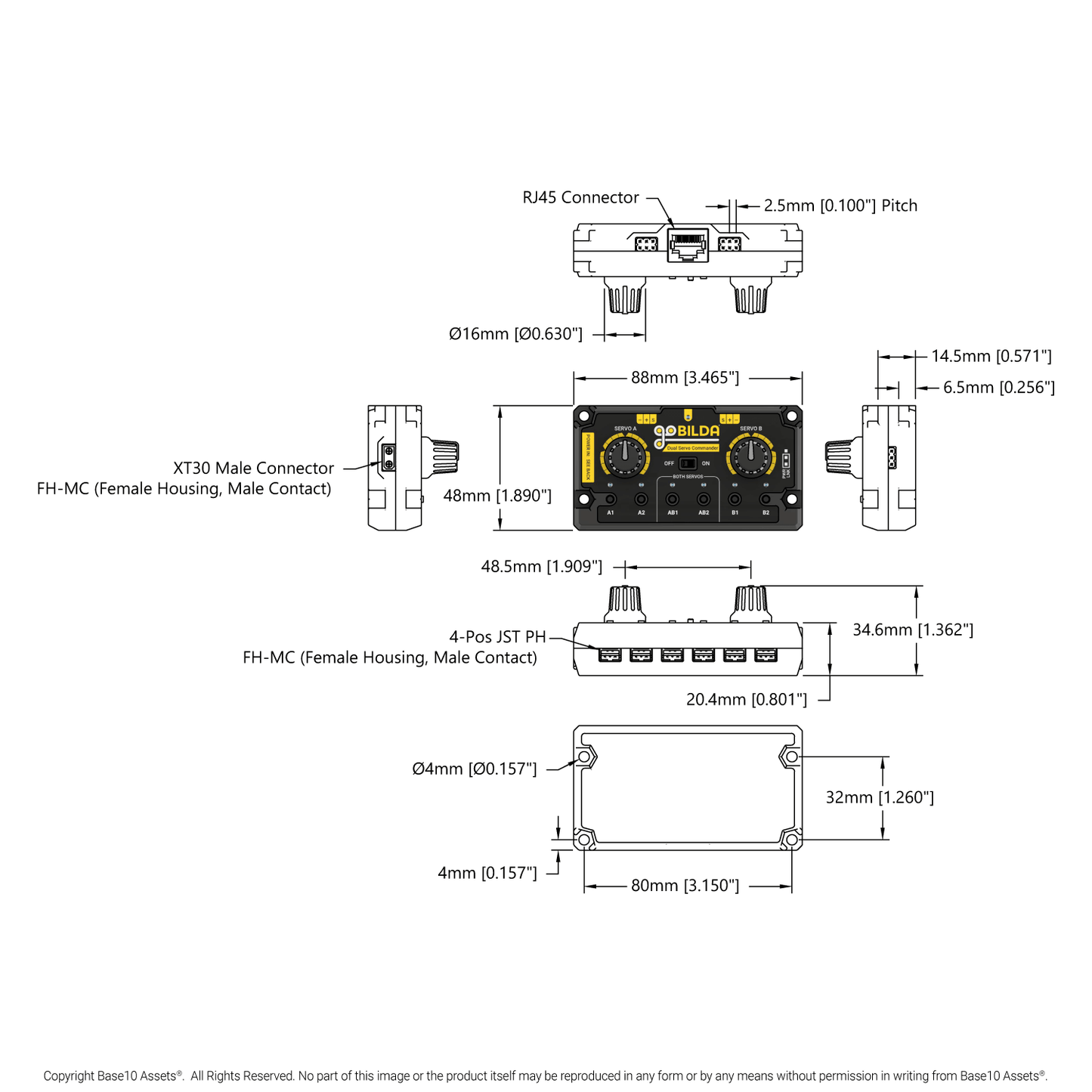 Dual Servo Commander