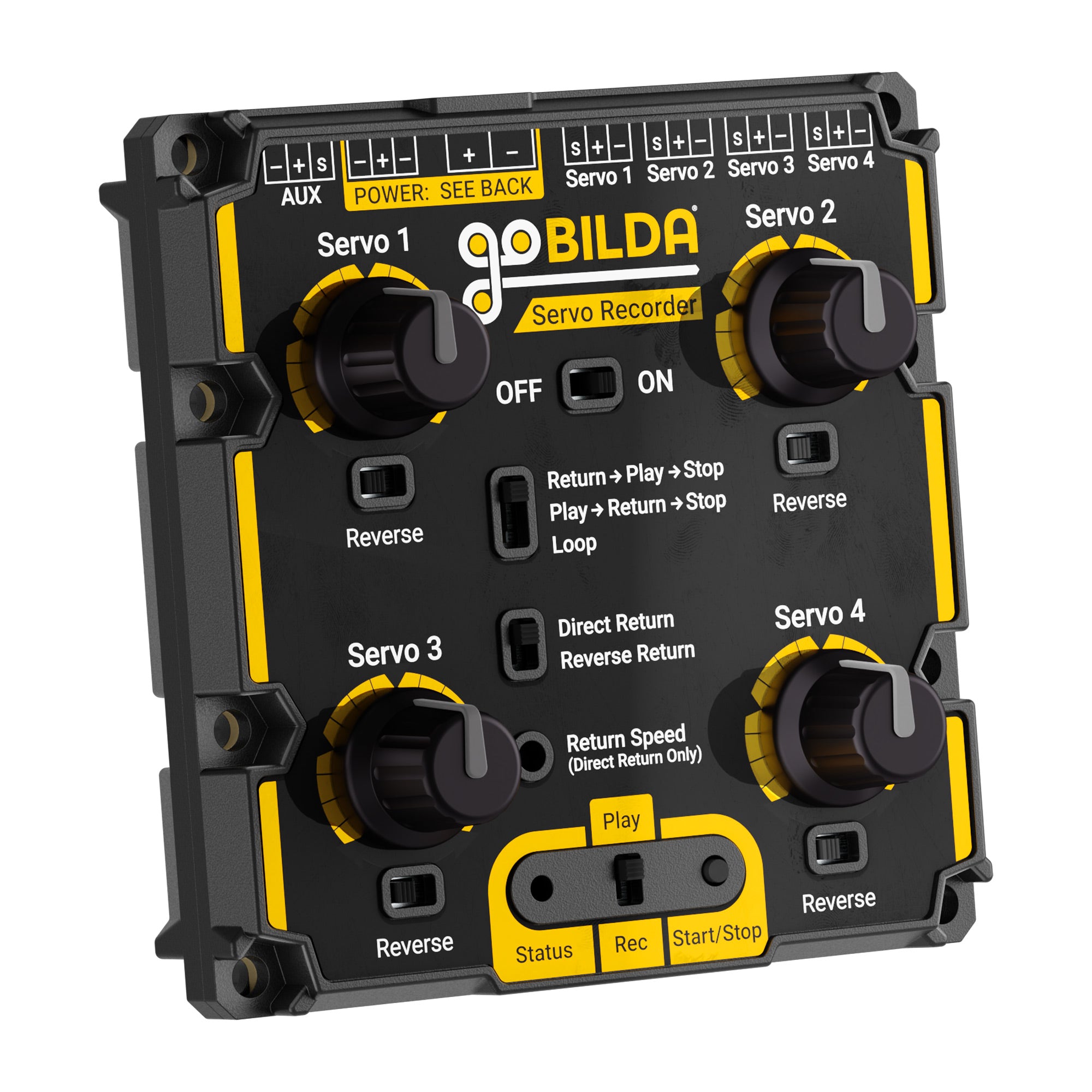 Gobilda 4 Channel Servo Recorder - Australia – Optii