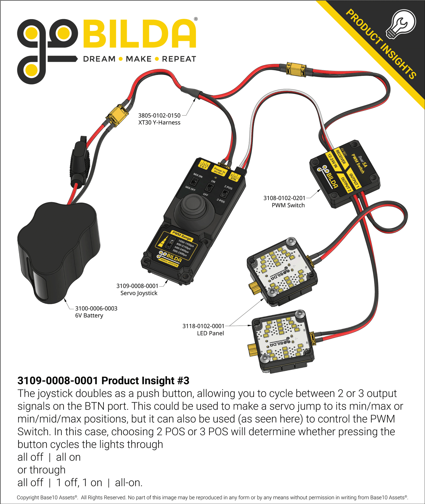 Servo Joystick (2 Channel)