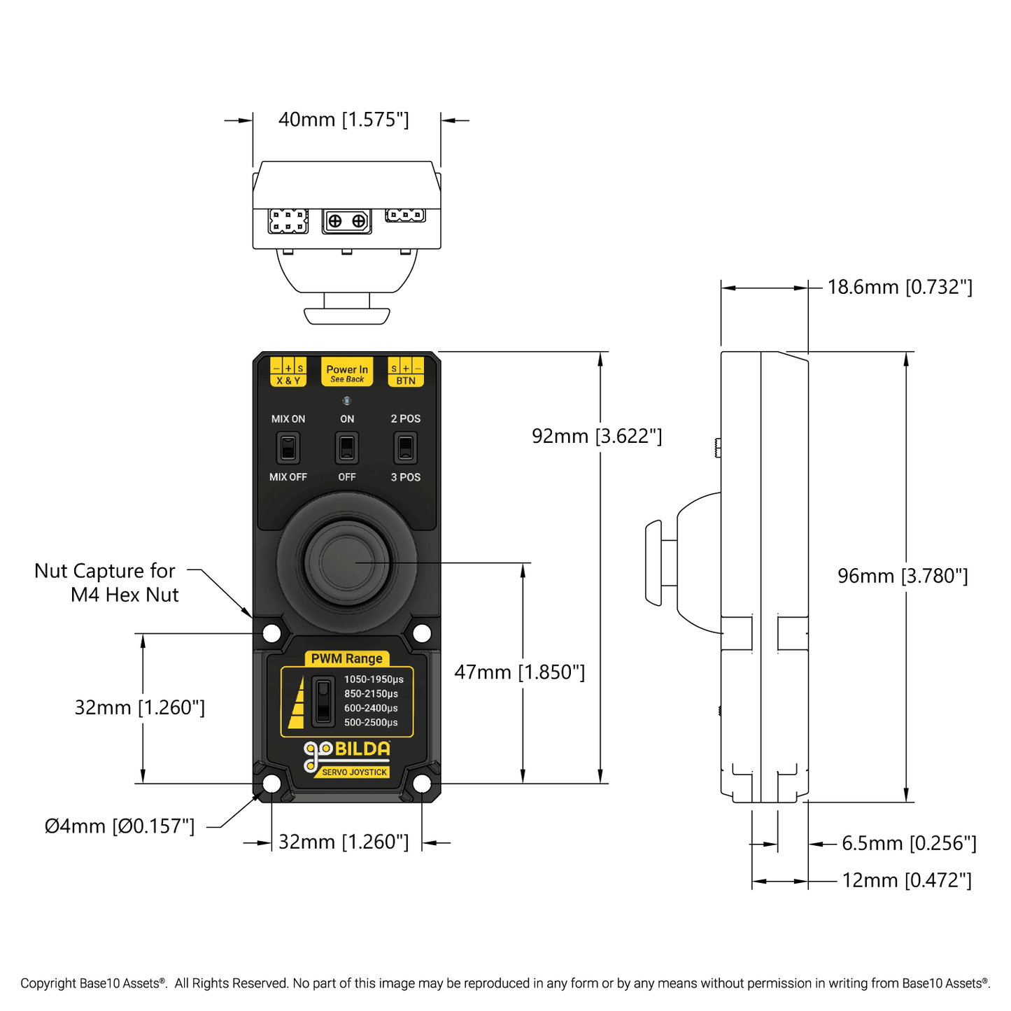 Servo Joystick (2 Channel)