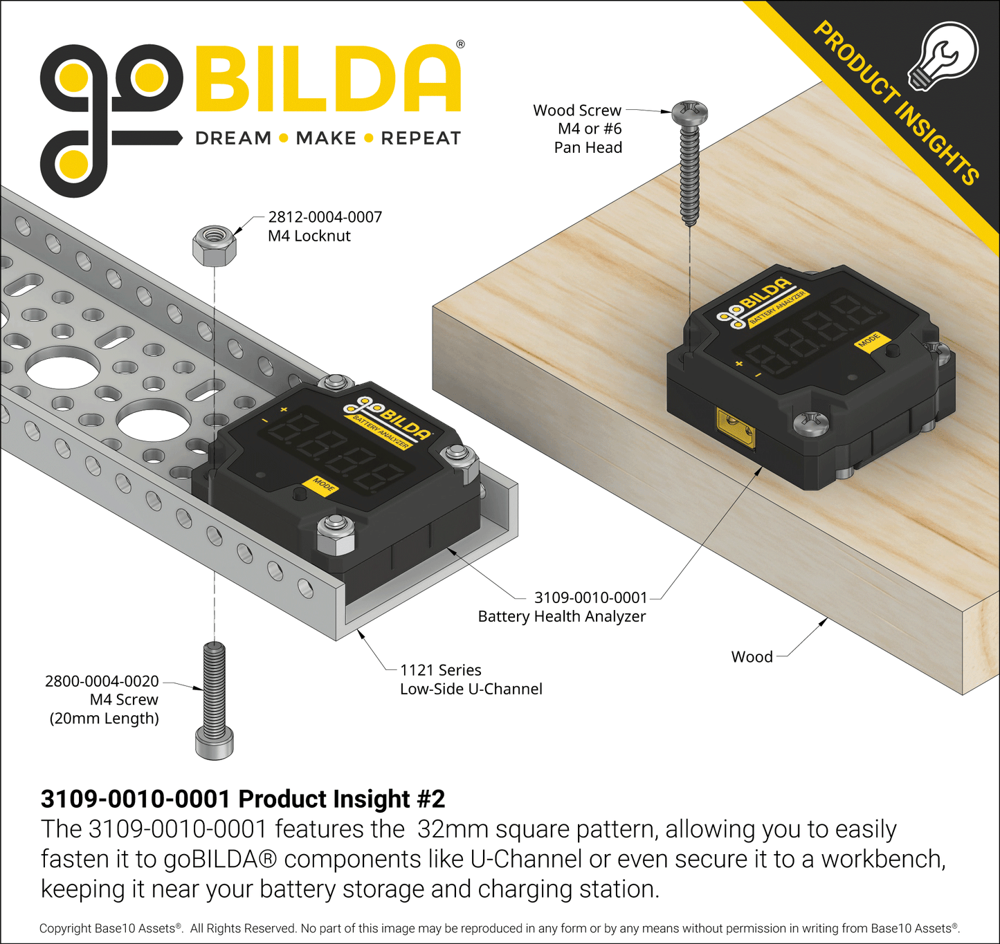 12V Battery Health Analyzer (NiMH, 3000mAh)