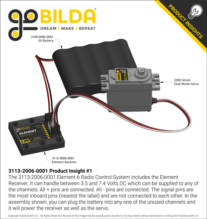 Element-6 Radio Control System (Mode 2)