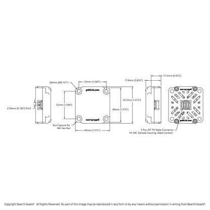 LED Headlight for FTC (275 Lumens, Dimmable, PWM Controlled)