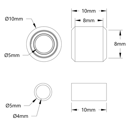 V-Wheel Spacer Kit