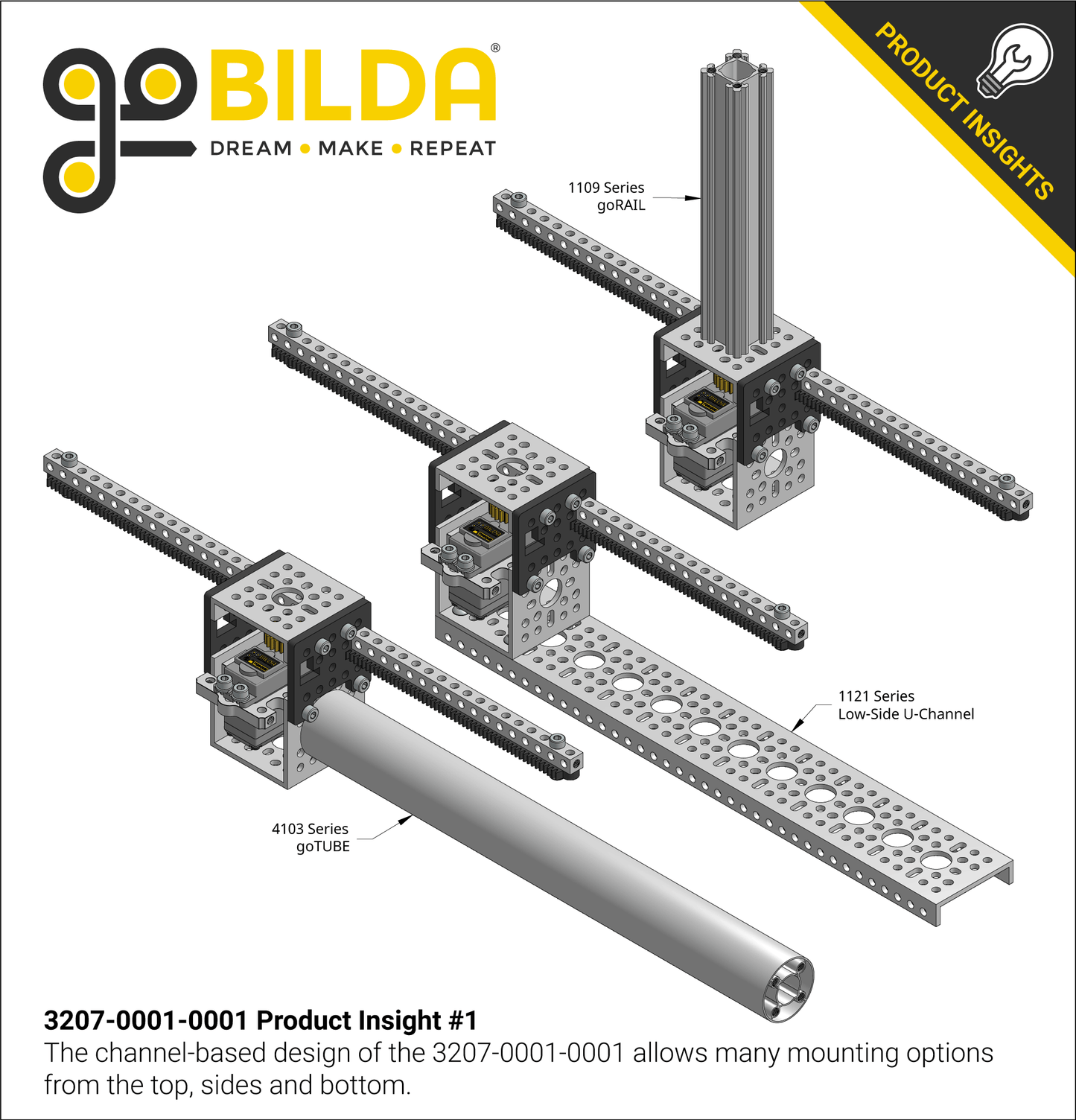 Servo-Driven Gear Rack Kit (27kg Thrust, 60 mm/sec, Single Gear Rack)