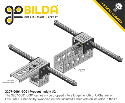 Servo-Driven Gear Rack Kit (27kg Thrust, 60 mm/sec, Single Gear Rack)