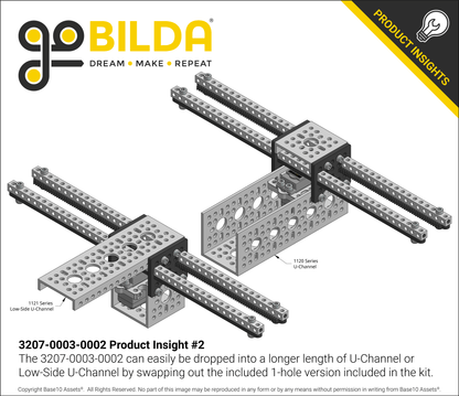 Servo-Driven Gear Rack Kit (5kg Thrust, 290 mm/sec, Dual Gear Rack)