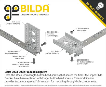 2 Stage Viper-Slide Kit (Belt-Driven, 336mm Slides)