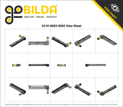 2 Stage Viper-Slide Kit (Belt-Driven, 336mm Slides)