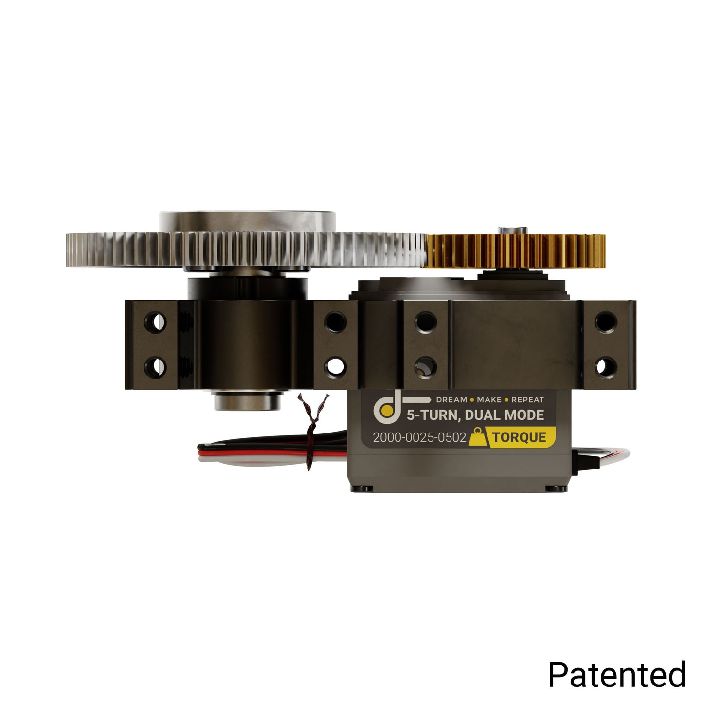 Stingray-2 Servo Gearbox (0.34 sec/60°, 30RPM, 700 oz-in Torque, 900° Rotation) Continuous Mode