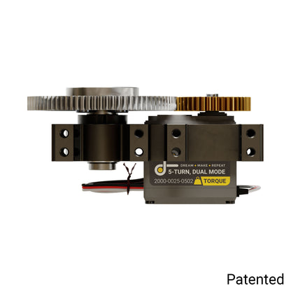 Stingray-2 Servo Gearbox (0.34 sec/60°, 30RPM, 700 oz-in Torque, 900° Rotation) Feedback Mode