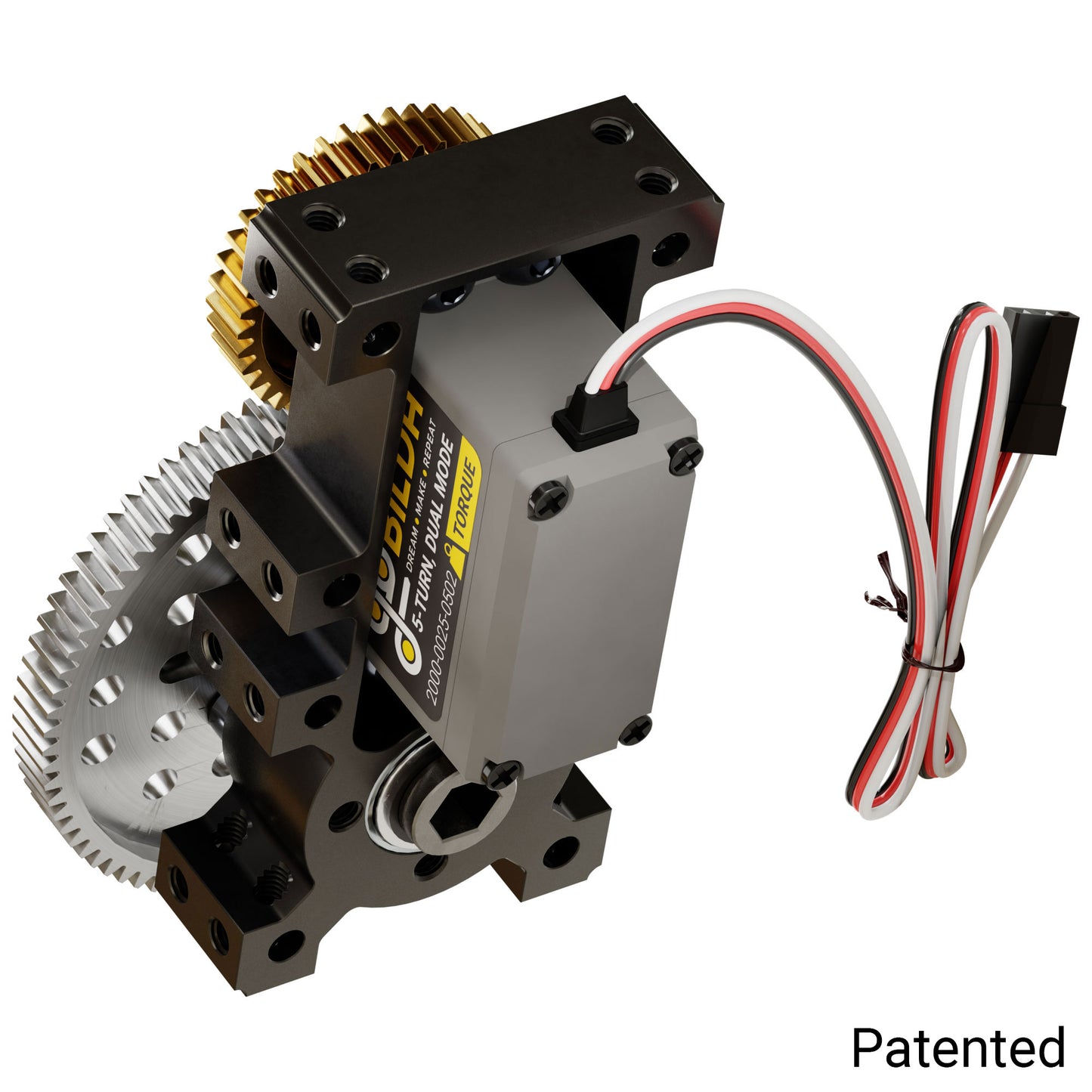 Stingray-2 Servo Gearbox (0.34 sec/60°, 30RPM, 700 oz-in Torque, 900° Rotation) Continuous Mode