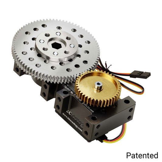 Shark-2 Servo Gearbox (0.28 sec/60°, 36 RPM, 944 oz-in Torque, 1260° Rotation)