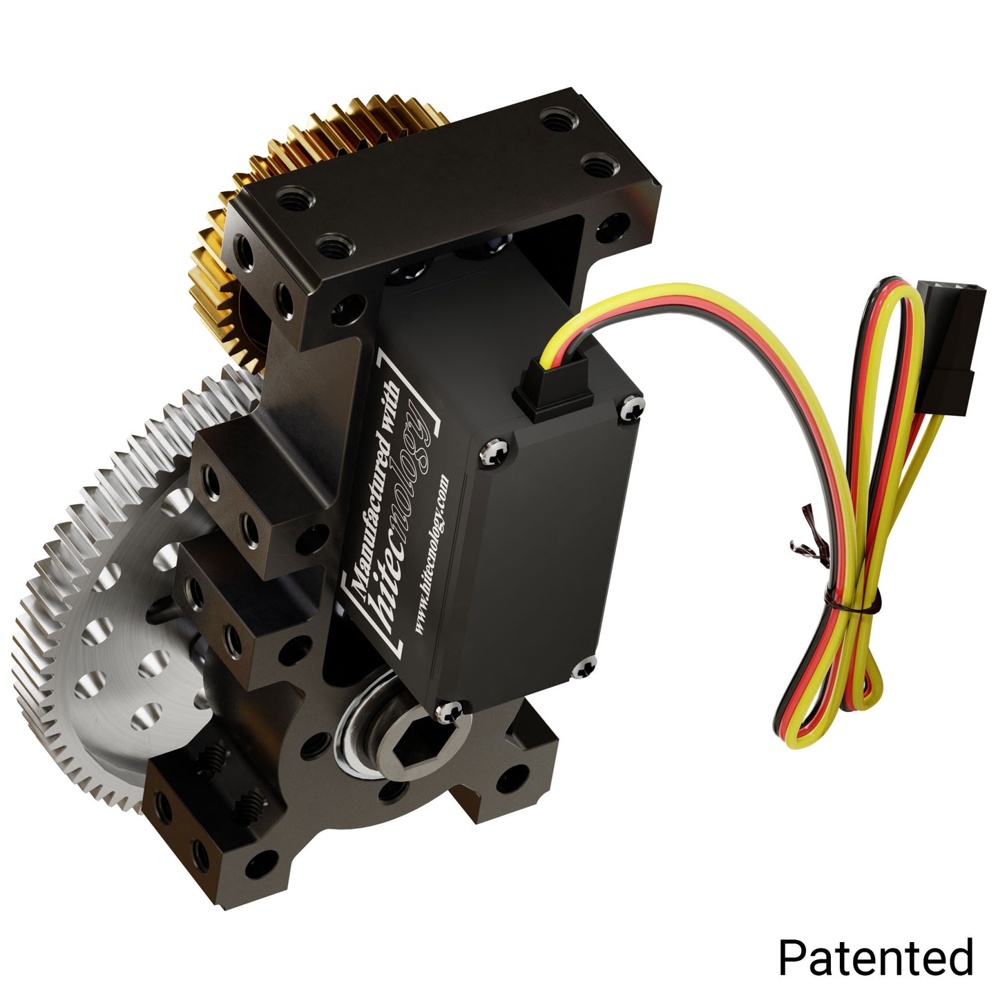 Shark-2 Servo Gearbox (0.28 sec/60°, 36 RPM, 944 oz-in Torque, 1260° Rotation) Continuous Mode