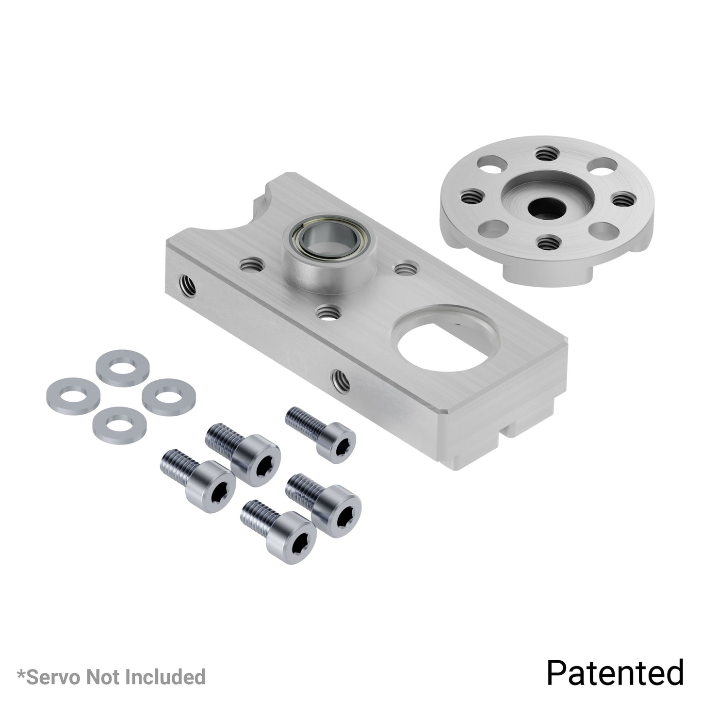 Compact ServoBlock® (27mm Width, For Standard Size H25T Spline Servo, Hub-Shaft)