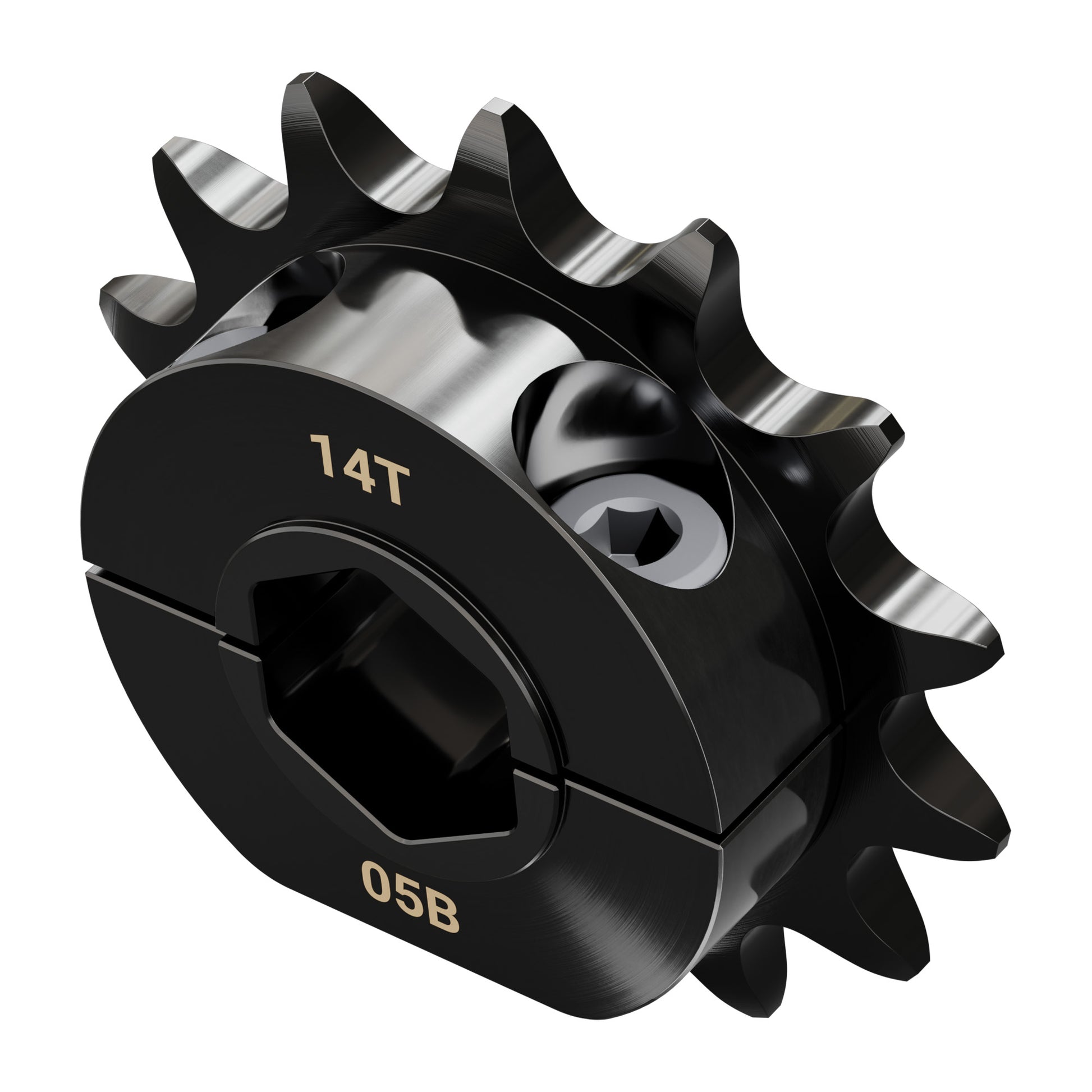 8mm Pitch Steel Clamping Sprocket (12mm REX™ Bore, 14 Tooth)