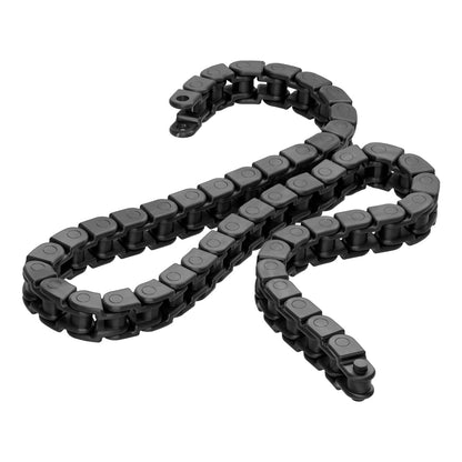 3309-0108-0050 - 3309 Series 8mm Pitch Plastic Chain (50 Links/400mm, Black)