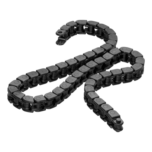 3309-0108-0050 - 3309 Series 8mm Pitch Plastic Chain (50 Links/400mm, Black)