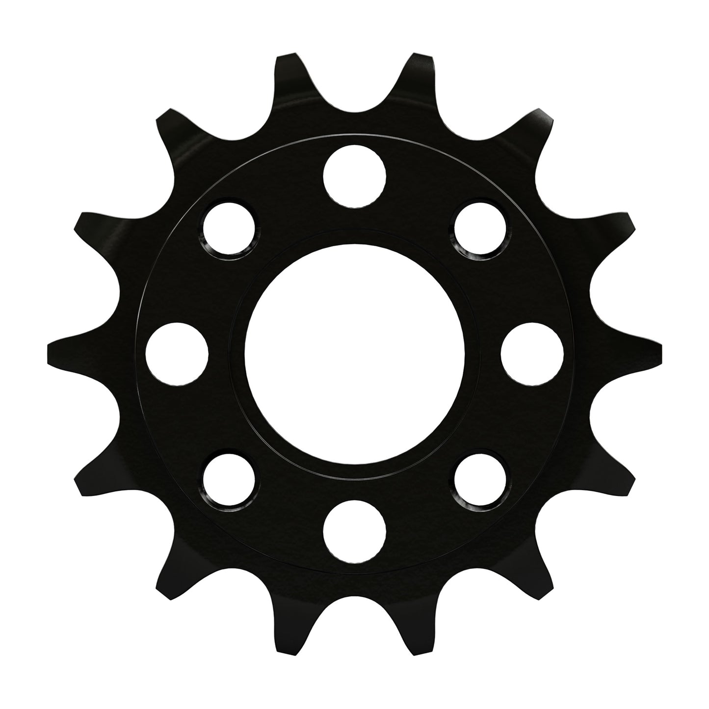 8mm Pitch Steel Hub-Mount Sprocket (14mm Bore, 14 Tooth)