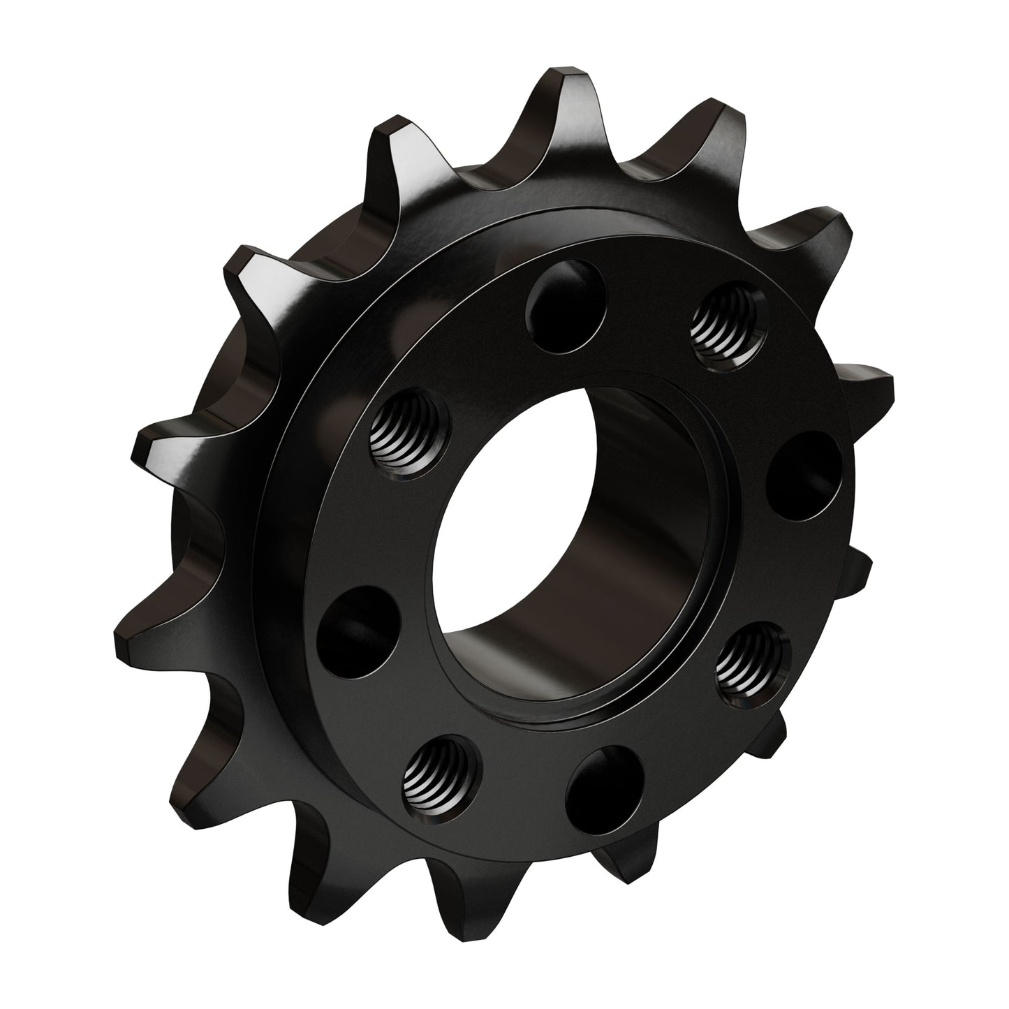 8mm Pitch Steel Hub-Mount Sprocket (14mm Bore, 14 Tooth)