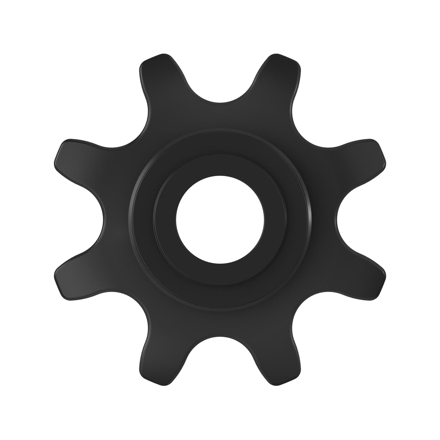 8mm Pitch Slip-Fit Idler Sprocket (6mm Bore, 8 Tooth) - 2 Pack