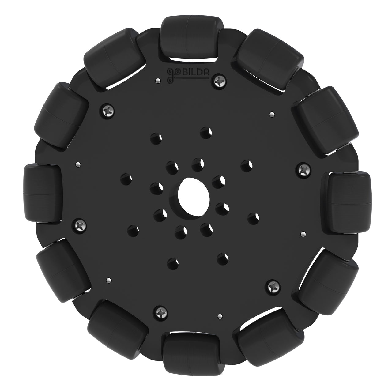 3604-0014-0120 - 3604 Series Omni Wheel (14mm Bore, 120mm Diameter)