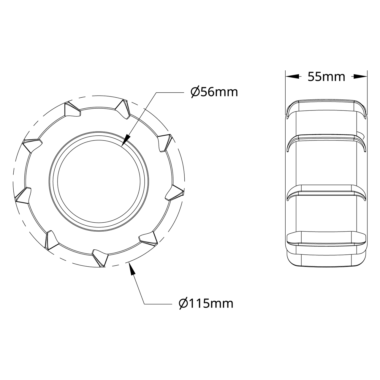 Paddle Tire - 2 Pack