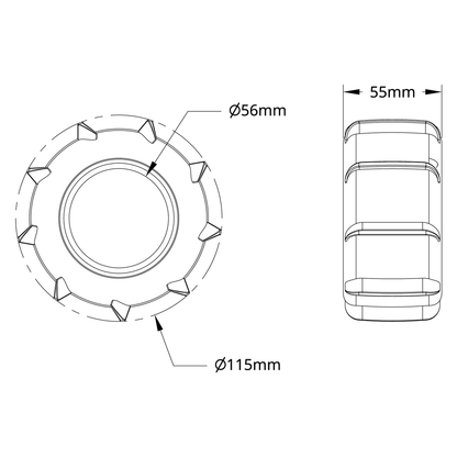 Paddle Tire - 2 Pack