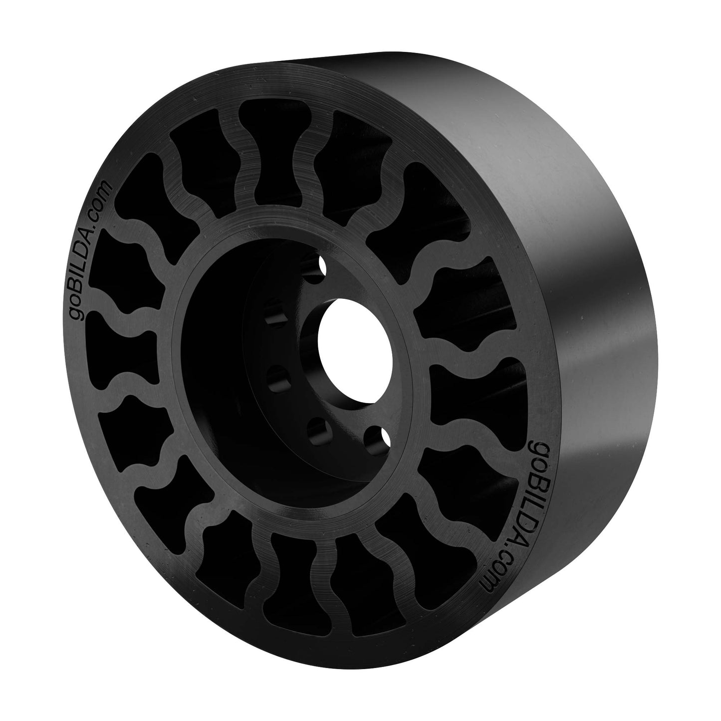 3613 Series Gecko® Wheel (14mm Bore, 72mm Diameter)