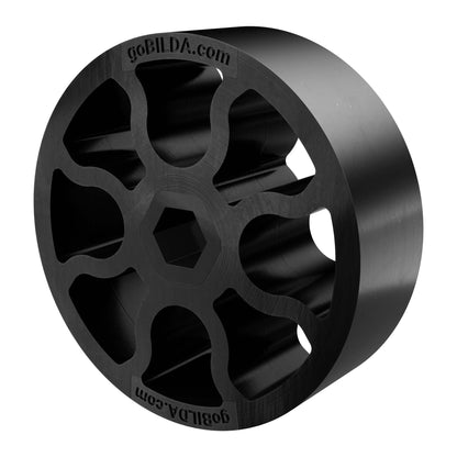 3613 Series Gecko® Wheel (8mm REX™ Bore, 48mm Diameter)