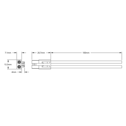 Tamiya Lead (MH-FC, 100mm Length)