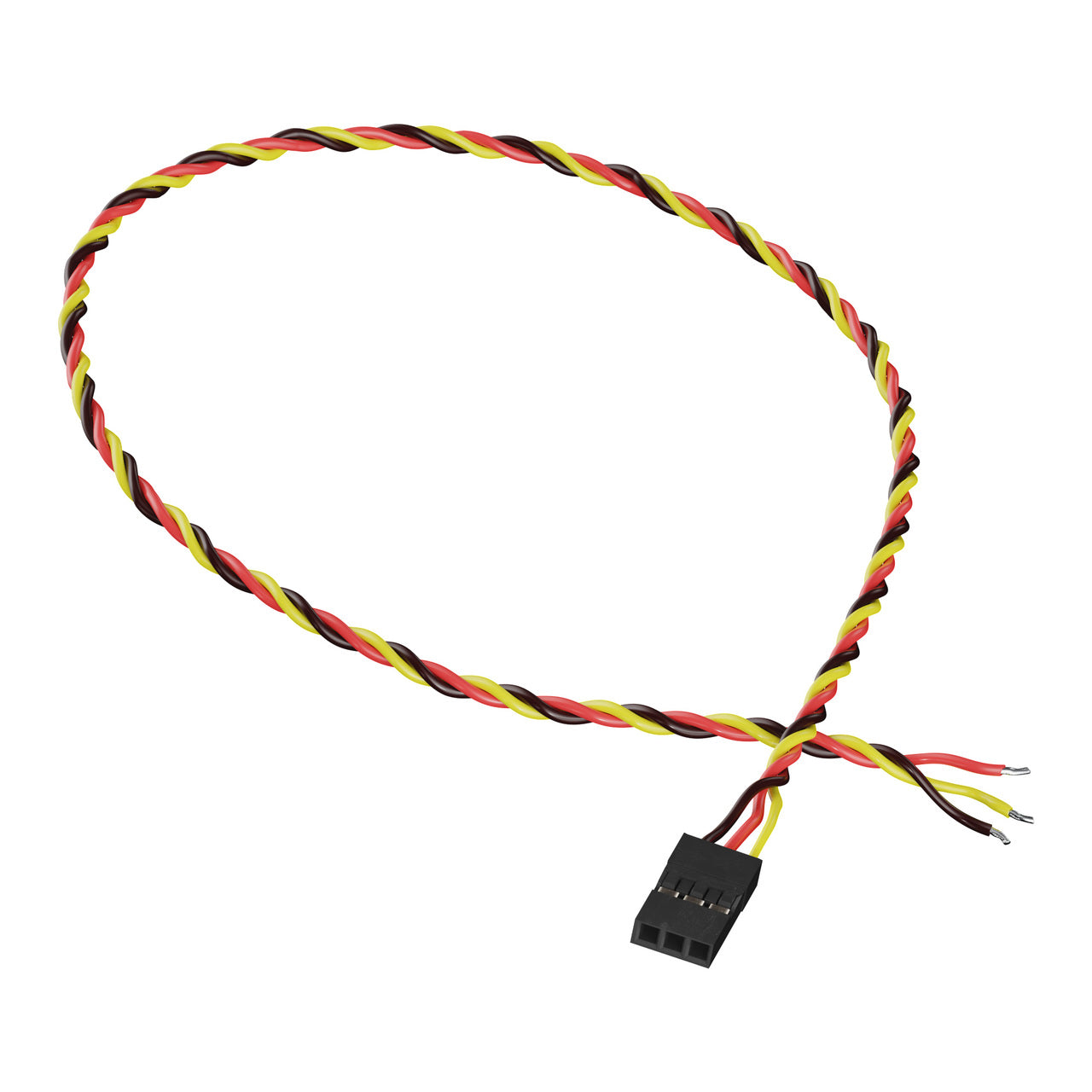 3800-0017-0300 - 3-Pos TJC8 Servo Lead (MH-FC, 300mm Length) - 2 Pack