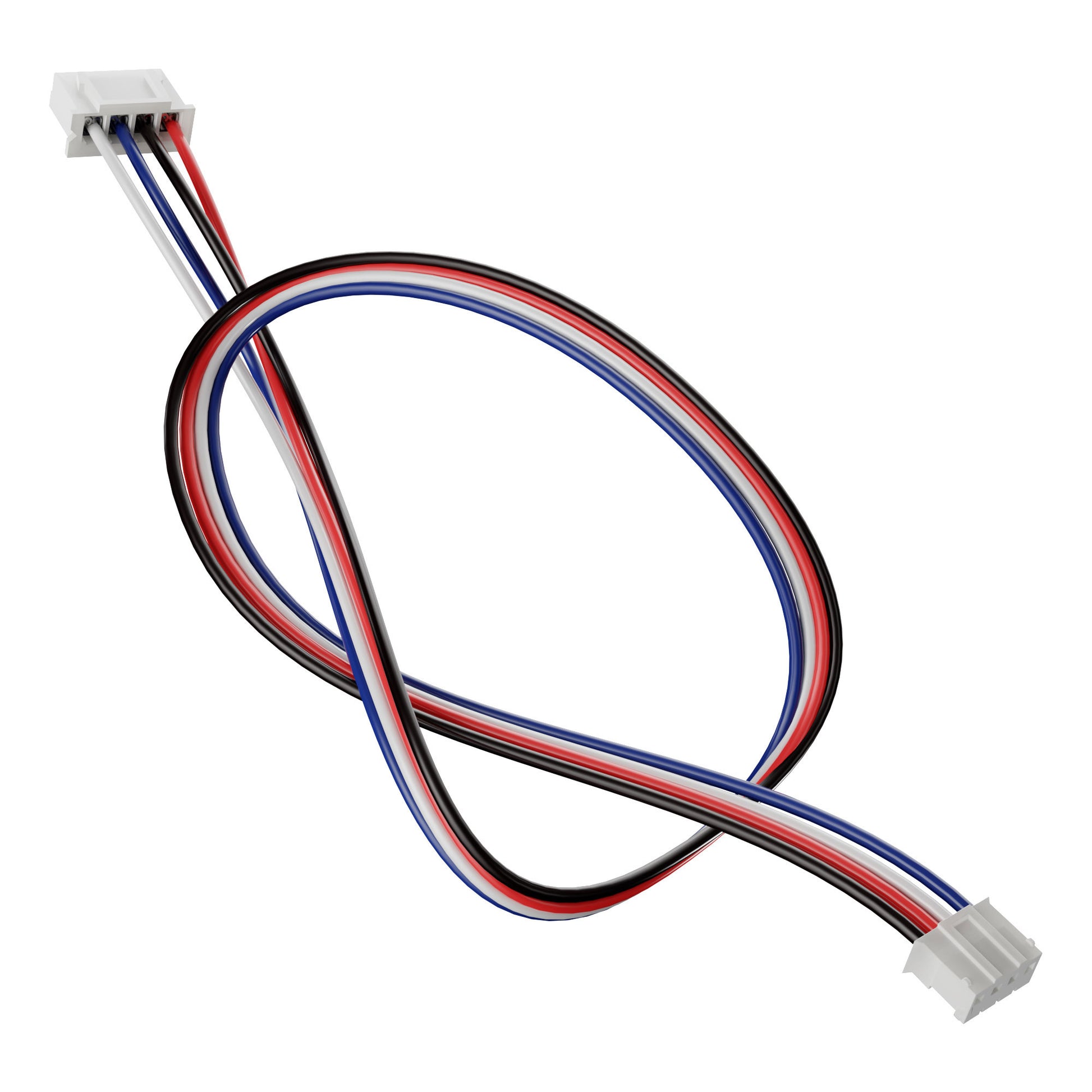 3801-0709-0300 - 4-Pos JST PH [MH-FC] to 4-Pos JST XH [MH-FC] Adaptor (300mm Length)