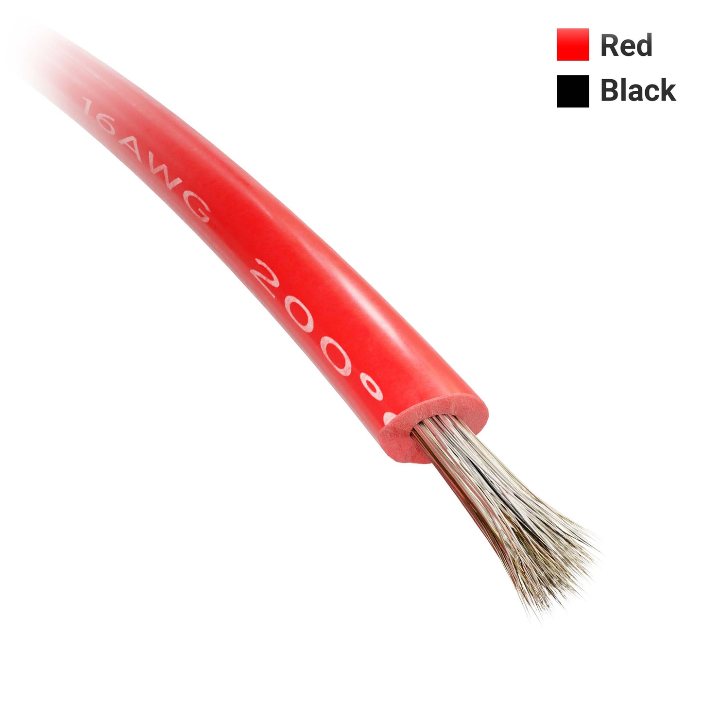 16AWG Premium Silicone-Jacket Wire (3M Length)