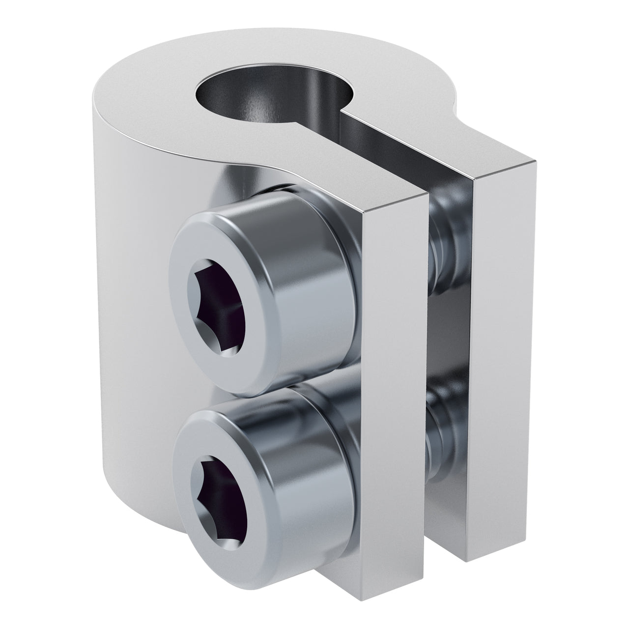 4000-0006-0008 - 4000 Series Clamping Shaft Coupler (6mm Round Bore to 8mm Round Bore)