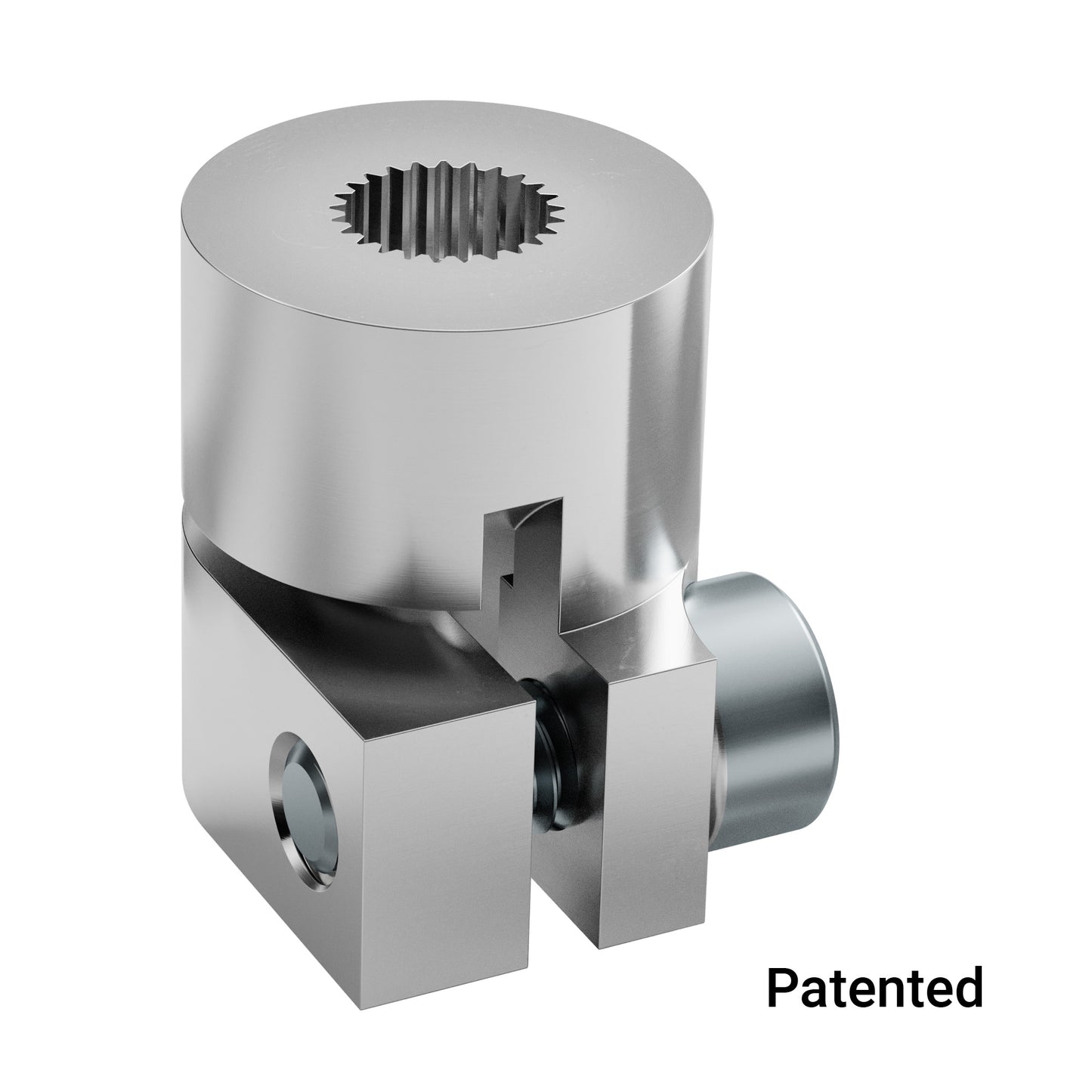 4001 Series Clamping Servo to Shaft Coupler (25 Tooth Spline to 8mm REX™ Bore)