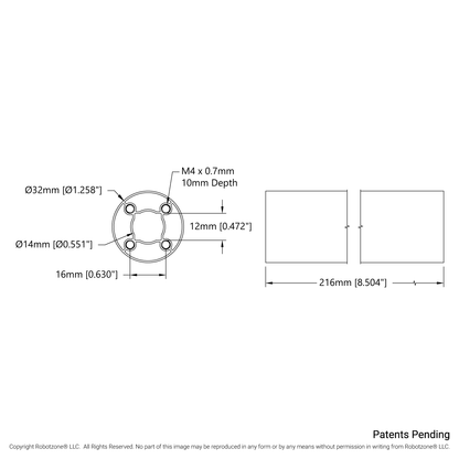 4103 Series goTUBE (216mm Length)