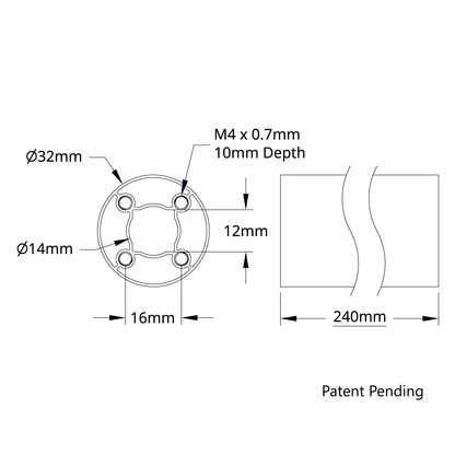 4103 Series goTUBE (240mm Length)