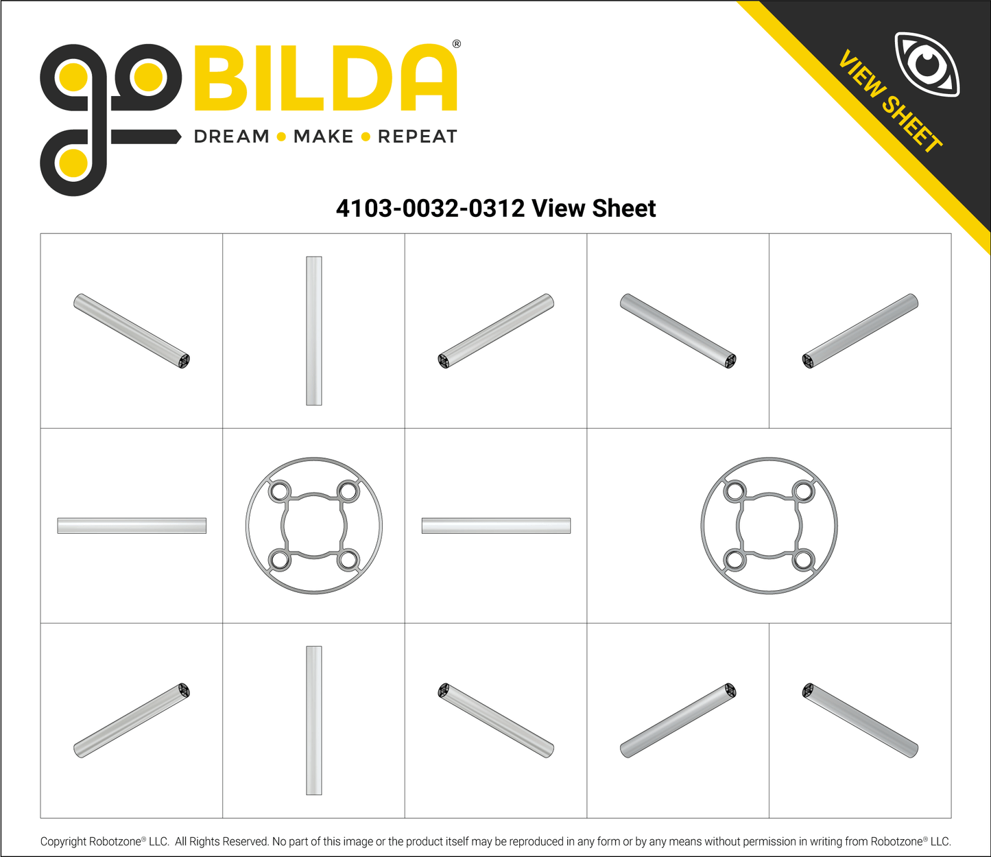 4103 Series goTUBE (312mm Length)